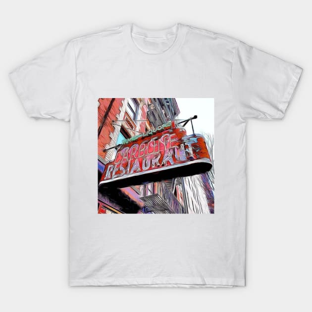 Red Sauce Italian NY T-Shirt by TrumpStuuff